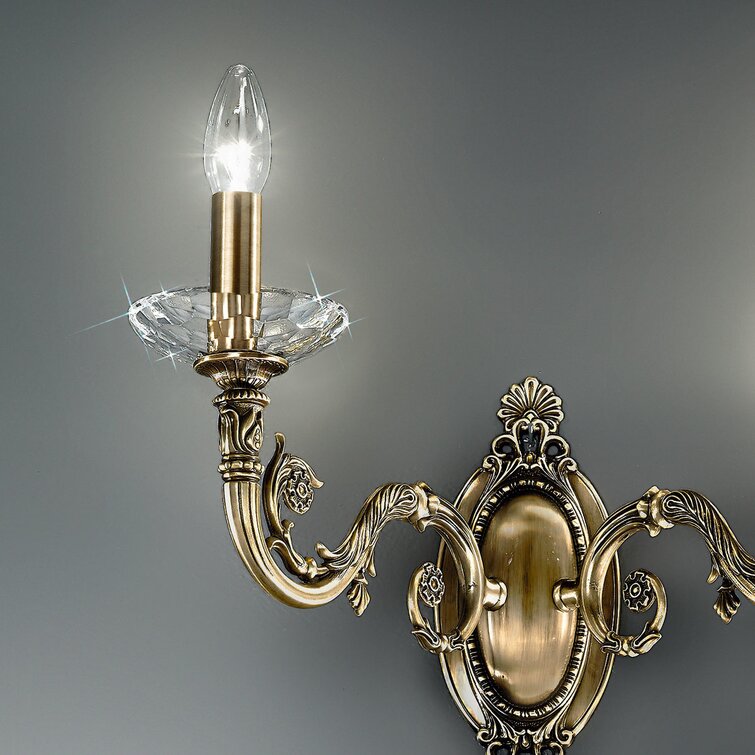 2 light deals candle wall sconce